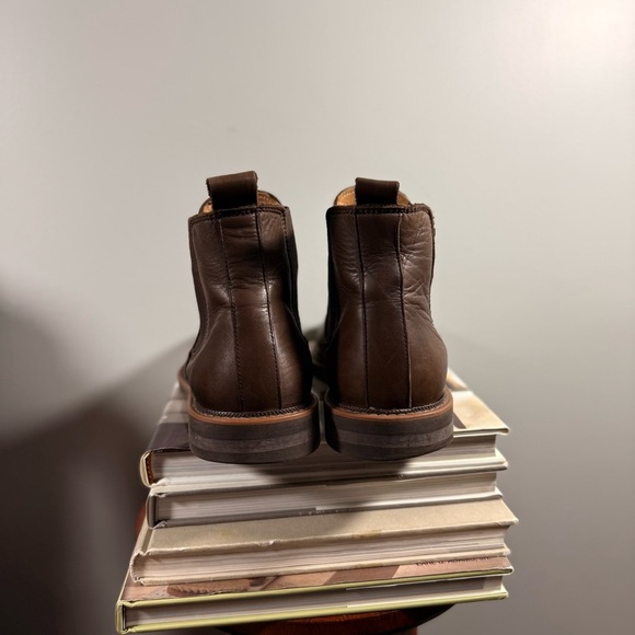 Black Brown Black Crown 1826 Dark Brown Leather Men’s Ankle Boots - Picture 6 of 15